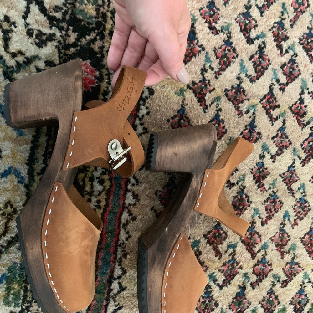 Lotta From Stockholm Nubuck clogs - Picture 4 of 6